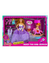 Papusa cu garderoba + accesorii,ROB-8898B