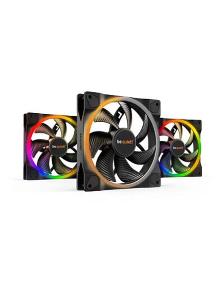 Set 3 ventilatoare ARGB be quiet! LIGHT WINGS 140mm PWM Set 3 ventilatoare ARGB be quiet! LIGHT WINGS 140mm PWM
