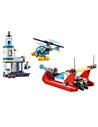 Lego City Politia de pe litoral si misiune de pompieri