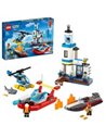 Lego City Politia de pe litoral si misiune de pompieri