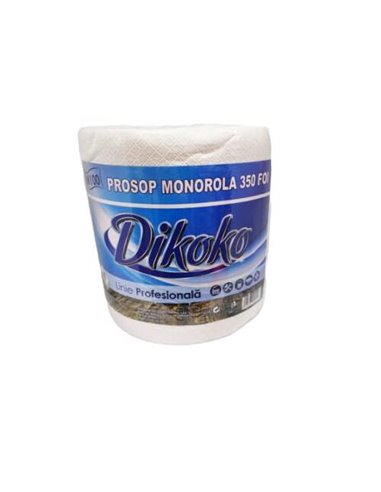 Prosop rola hartie alba Dikoko Monorola, 4 straturi,EAN-000547