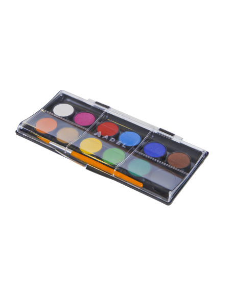 AD2290933,ACUARELE 12 CULORI 24MM CU PENSULA ADEL