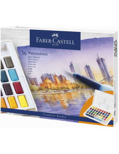 FC169736,Acuarele 36 culori creative studio faber-castell