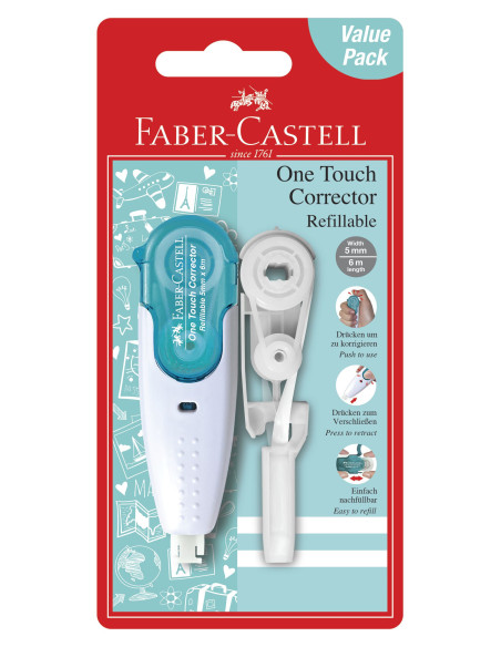 FC169204,BANDA CORECTOARE + REZERVA 5MM*6M FABER-CASTELL