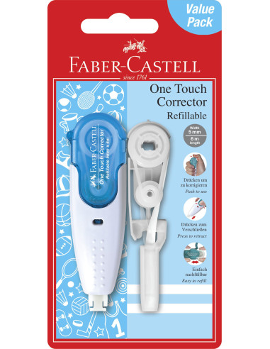 FC169204,BANDA CORECTOARE + REZERVA 5MM*6M FABER-CASTELL