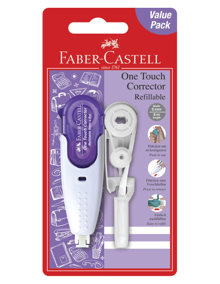 FC169204,BANDA CORECTOARE + REZERVA 5MM*6M FABER-CASTELL