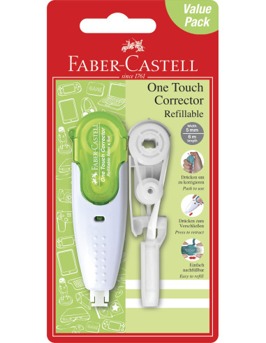 FC169204,BANDA CORECTOARE + REZERVA 5MM*6M FABER-CASTELL