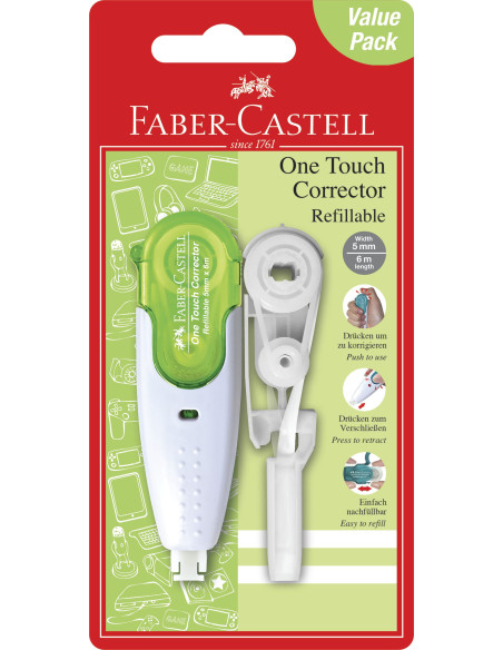 FC169204,BANDA CORECTOARE + REZERVA 5MM*6M FABER-CASTELL