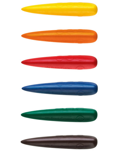 FC120404,CREIOANE CERATE MODEL DEGETE SET 6 FABER CASTELL