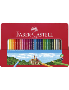 FC115886,Creioane colorate FABER-CASTELL 36 culori in cutie din metal 2
