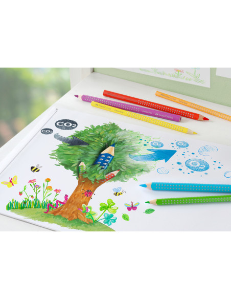 FC112406,CREIOANE COLORATE 6 CULORI GRIP 2001 FABER-CASTELL