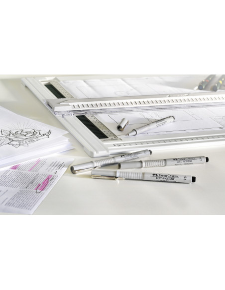 FC167004,Liner eco pigment set 4 buc nou faber-castell