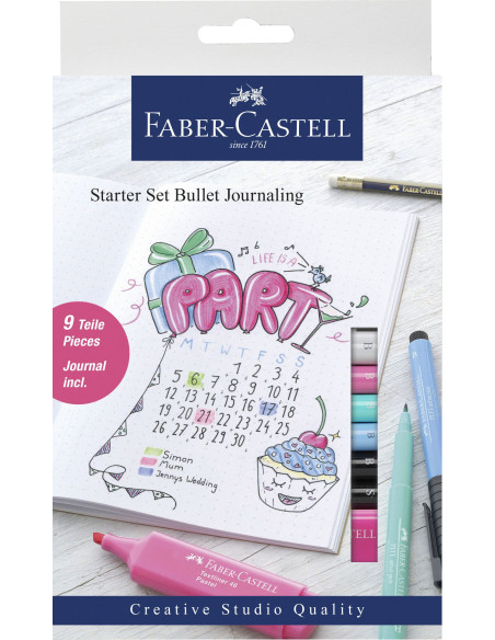 FC267125,Set bullet journaling 9 bucati FABER-CASTELL