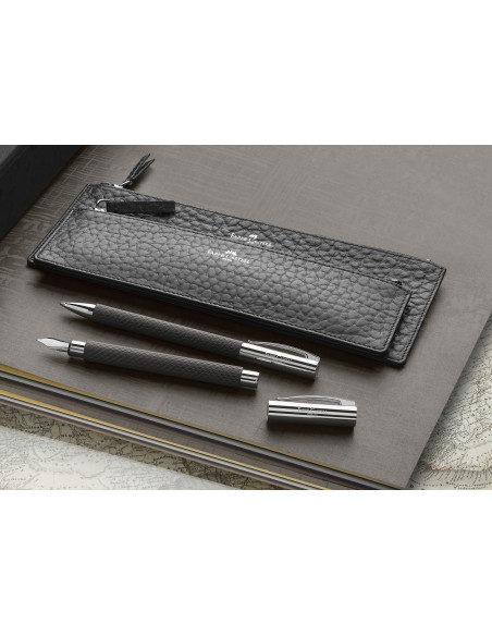 FC147050,Stilou ambition opart black sand m faber-castell