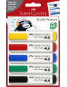 FC159520,BLISTER 5 MARKERE TEXTILE STANDARD FABER-CASTELL