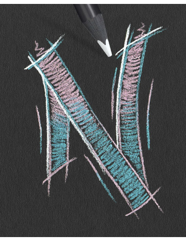 FC116412,Creioane colorate FABER-CASTELL 12 culori Black edition