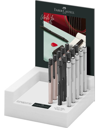 FC140506,DISPLAY 15 BUC PIX HEXO FABER-CASTELL