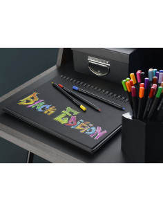 Creioane colorate FABER-CASTELL FC116436, 36 culori, Black Edition 2