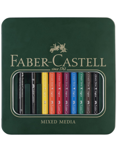 FC216911,SET 8 CREIOANE A.DURER MAGNUS+1PAP+PENSULA FABER-CASTELL