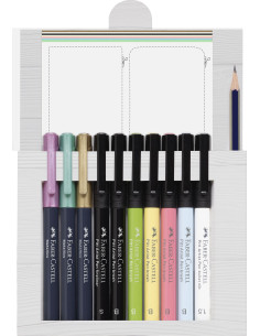 FC267103,Pitt artist pen caligrafic starter set faber-castell 2