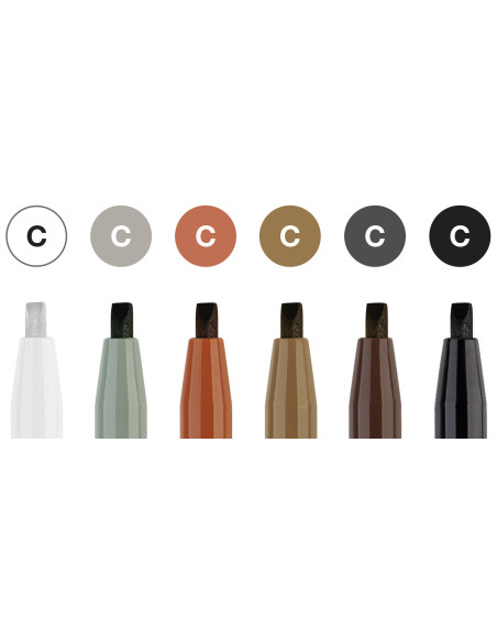 FC167506,Pitt artist pen set caligrafic 6 buc faber-castell