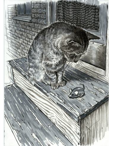 FC167171,Pitt artist pen set 8 buc negru & gri faber-castell