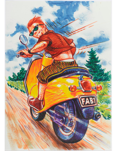 FC167174,Pitt artist pen set 6 buc culori de baza 2022 faber-castell