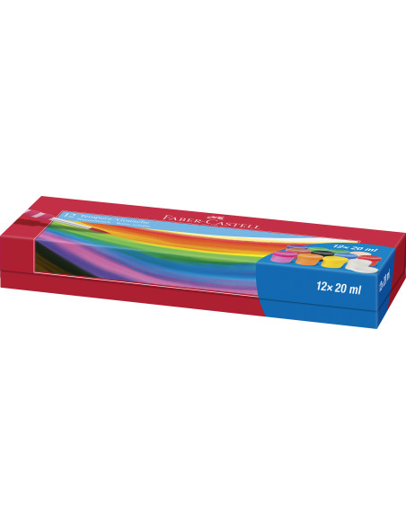 FC121050,GUASE 12 CULORI 20ML FABER-CASTELL