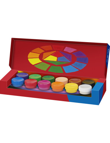 FC121050,GUASE 12 CULORI 20ML FABER-CASTELL