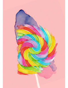 FC164528,Marker solubil 2 capete set 6 buc candy shop goldfaber faber-castell 2