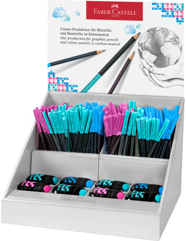 FC201887,DISPLAY GRIP TWO TONE FAMILY 2022 FABER-CASTELL