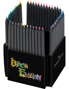 Creioane Colorate Faber-Castell Black Edition, 50 de culori 2