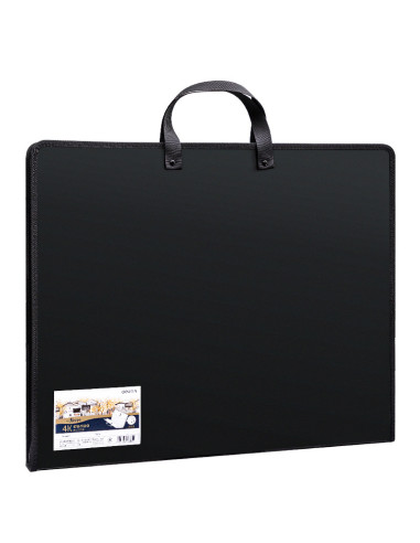 SERVIETA PP PENTRU PORTOFOLIU PICTURA 440x350x35MM NEAGRA