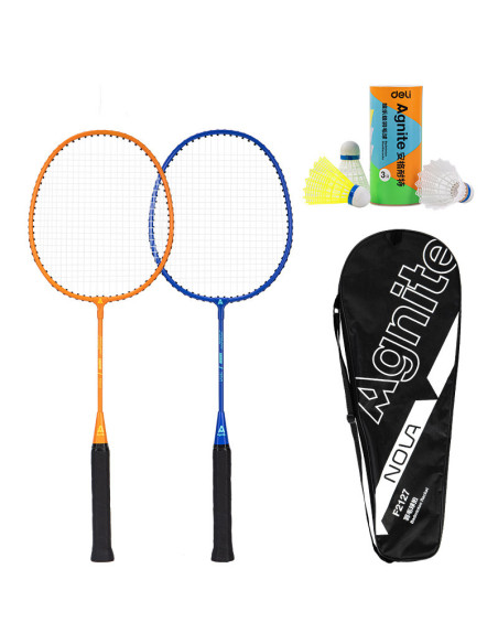 SET BADMINTON (2 RACHETE + 3 FLUTURASI) DELI,DLF2127
