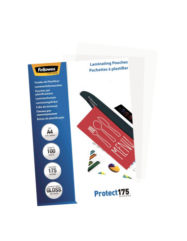 FOLIE A4 175 MICRONI 100/TOP FELLOWES,FE5308703