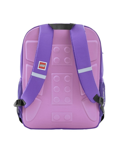Rucsac mov LEGO M-Line, cu buzunar frontal - design Purple