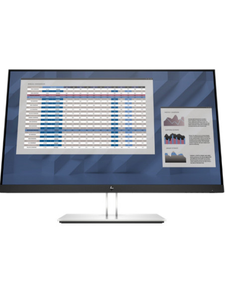 9VG71AA#ABB,Monitor HP E27 G4 27inch IPS FHD 1920x1080 16:9 Display Port HDMI VGA 5xUSB 3yr, 9VG71AAABB
