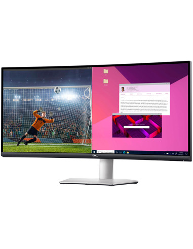 Monitor LED Dell S3423DWC Curved, 34", WQHD 3440x1440, 21:9
