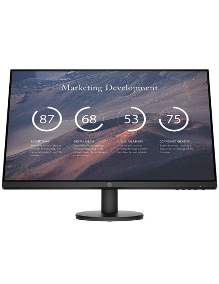 9TT20AA#ABB,HP P27v G4 27inch IPS Monitor FHD 1920x1080 16:9 300cd/m2 1000:1 5ms GtG 1xHDMI1.4 1xVGA Black 3Y War. (EN), "9TT20A