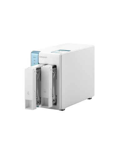 NAS QNAP 231K 2BAY 1.7GHZ TIPREM 1PC 1YR, "TS-231K-A" (include