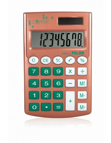 Calculator Buzunar Milan 8 Dg Copper,159506CP