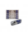 Fluier din metal cu snur, diverse culori Fluier din metal cu snur, diverse culori