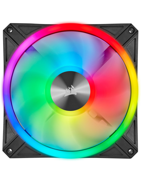 VENTILATOR Corsair, pt carcasa PC, 140 mm, 1250 rpm, LED RGB, 1