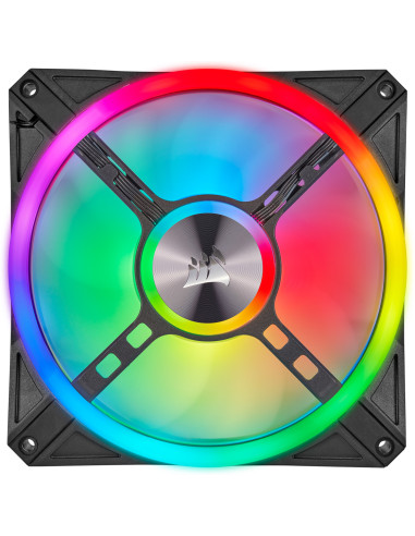 VENTILATOR Corsair, pt carcasa PC, 140 mm, 1250 rpm, LED RGB, 1