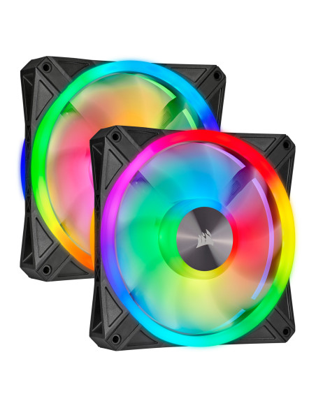 VENTILATOR Corsair, pt carcasa PC, 140 mm, 1250 rpm, LED RGB, 2