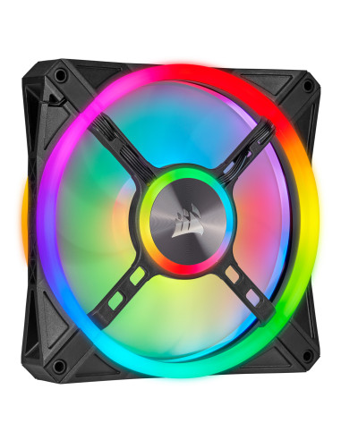 VENTILATOR Corsair, pt carcasa PC, 140 mm, 1250 rpm, LED RGB, 2