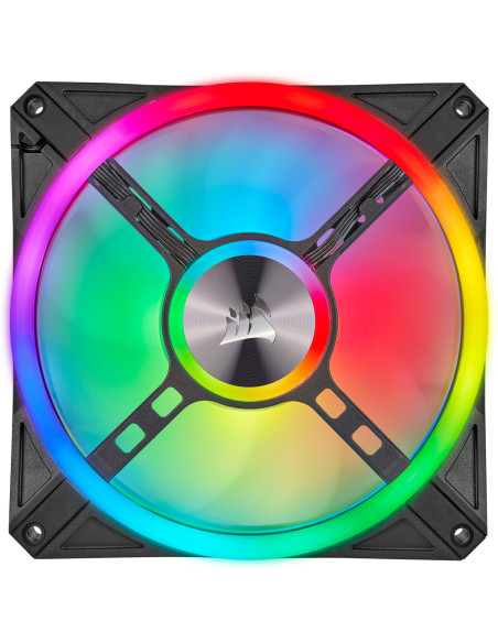 VENTILATOR Corsair, pt carcasa PC, 140 mm, 1250 rpm, LED RGB, 2