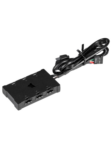 VENTILATOR Corsair, pt carcasa PC, 140 mm, 1250 rpm, LED RGB, 2