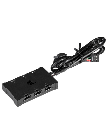 VENTILATOR Corsair, pt carcasa PC, 140 mm, 1250 rpm, LED RGB, 2