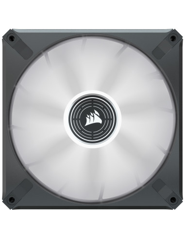 VENTILATOR Corsair, pt carcasa PC, 140 mm, 1600 rpm, LED alb, 1